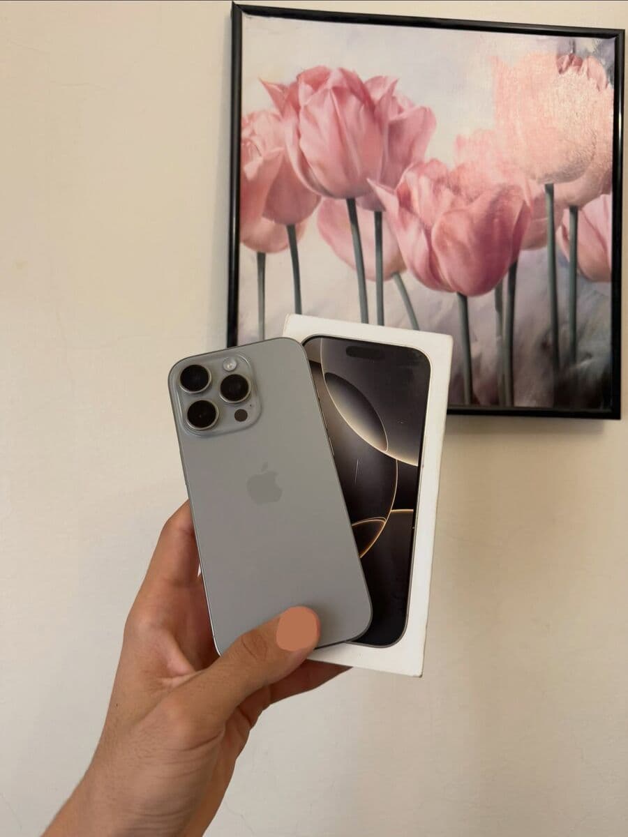 iPhone 16 Pro 128 Go occasion au Maroc — photo réelle